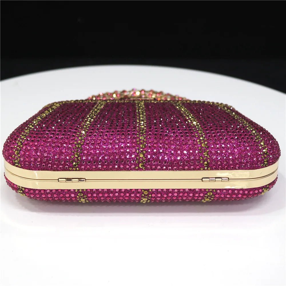 Sac Soirée Luxe Strass — Élégance Royale - FoytiShop