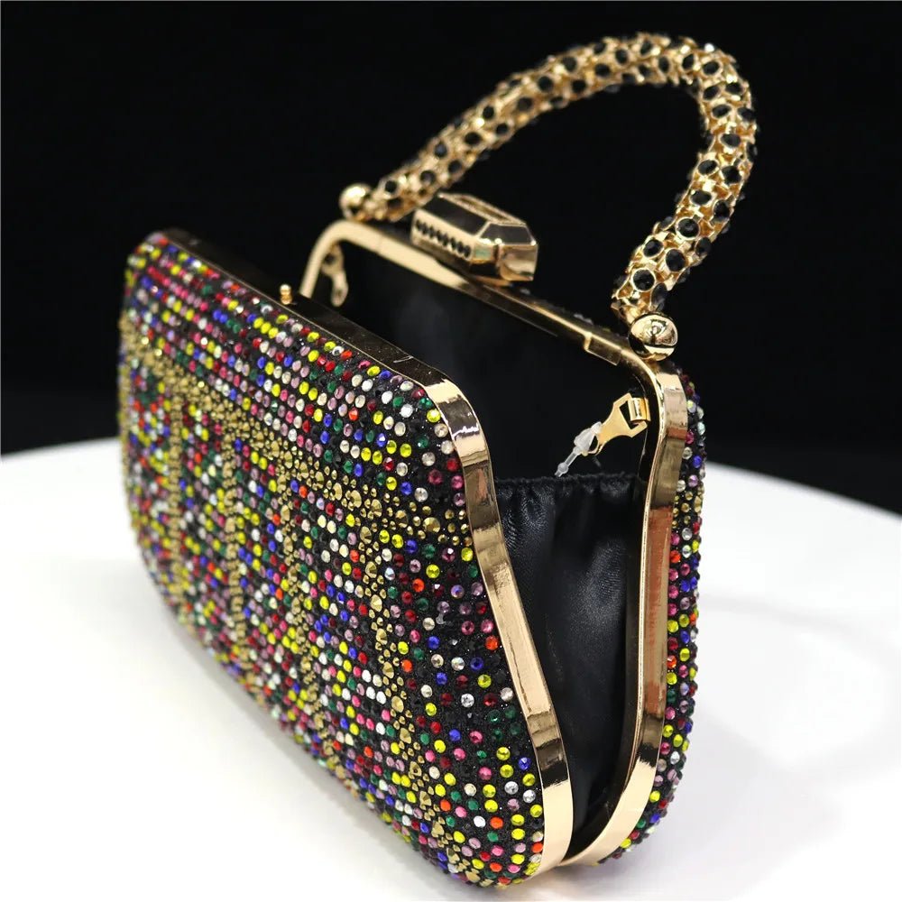 Sac Soirée Luxe Strass — Élégance Royale - FoytiShop