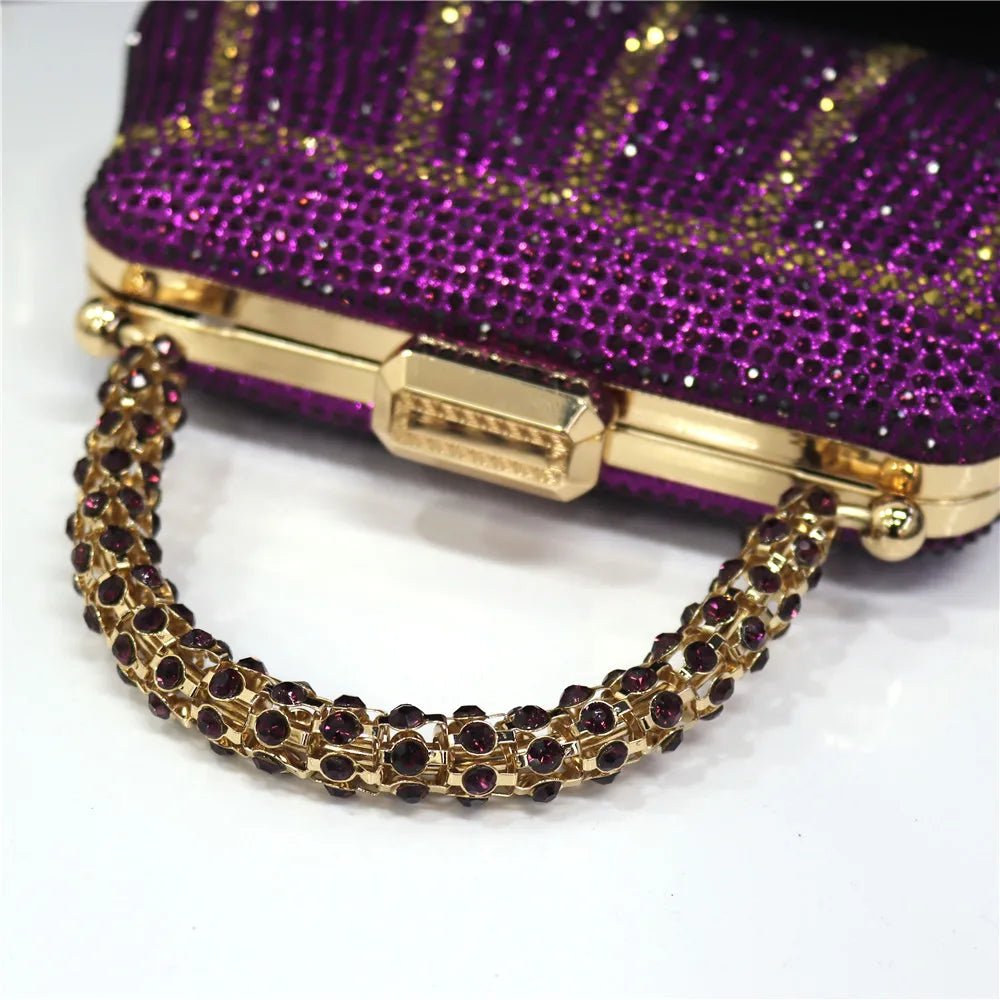 Sac Soirée Luxe Strass — Élégance Royale - FoytiShop