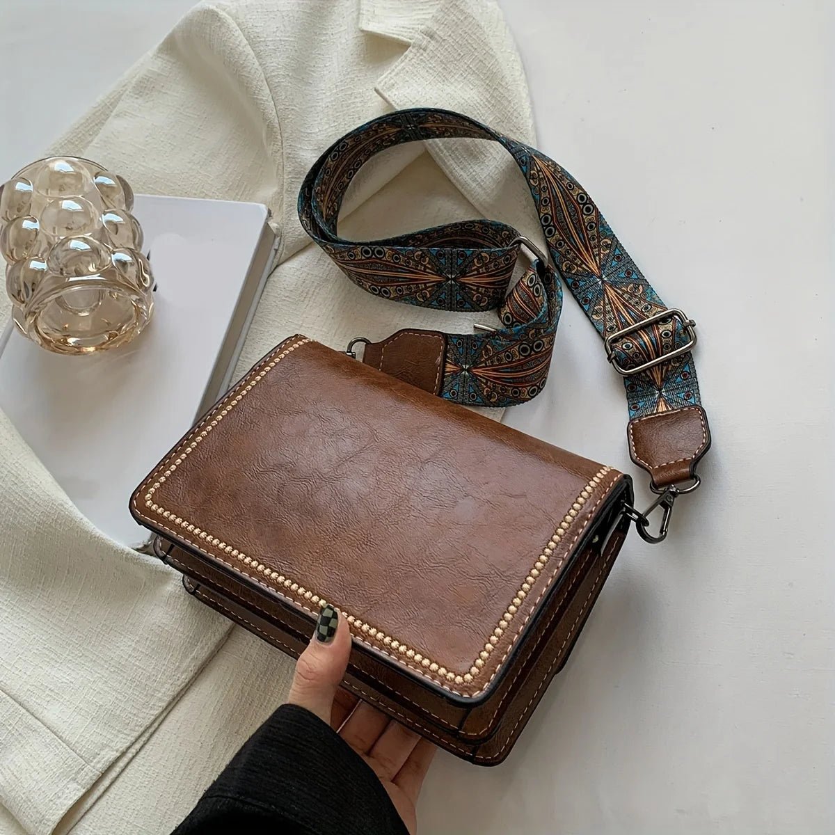 Sac Vintage Élégance Structurée - FoytiShop