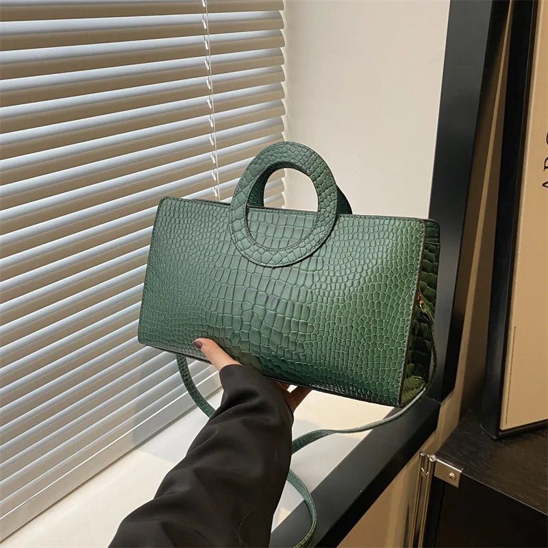Sacs à main en cuir PU motif Crocodile pour femmes - FoytiShop