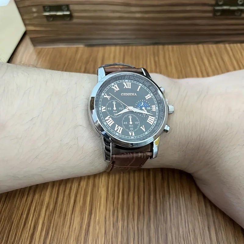 SENOlig Montre Quartz Étanche Homme - Luxe Lumineux Sport Business - FoytiShop
