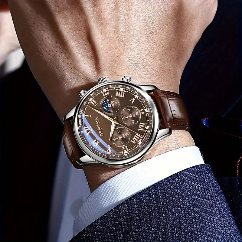 SENOlig Montre Quartz Étanche Homme - Luxe Lumineux Sport Business - FoytiShop