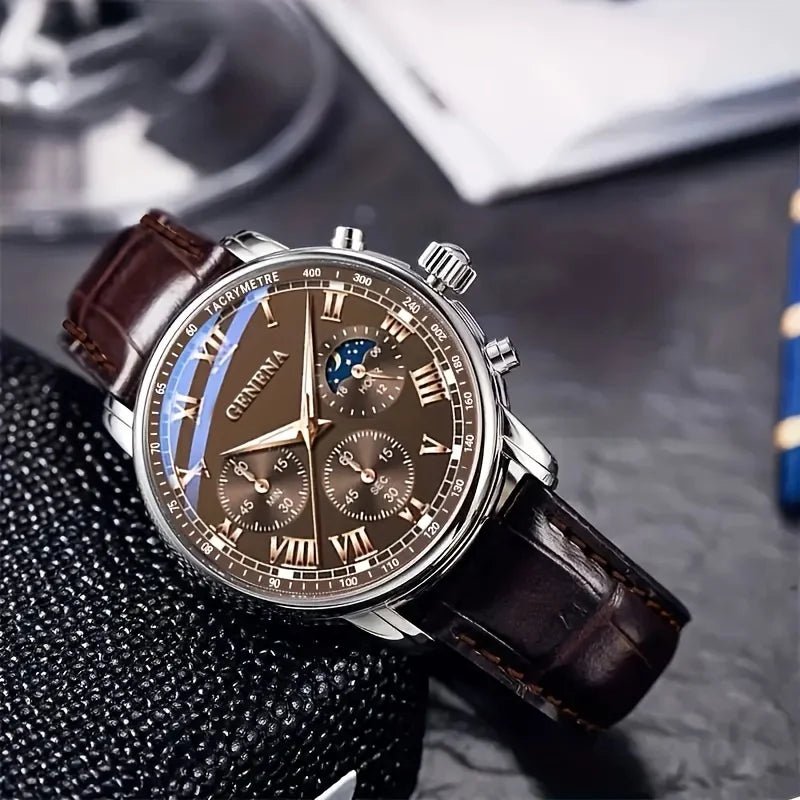 SENOlig Montre Quartz Étanche Homme - Luxe Lumineux Sport Business - FoytiShop