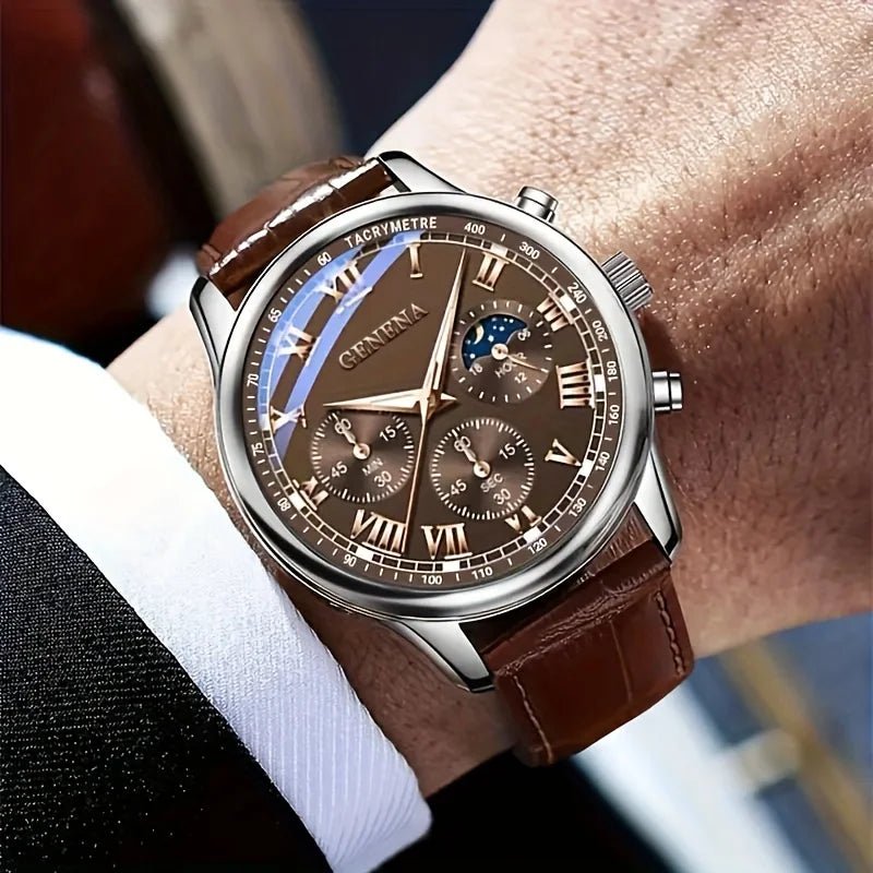 SENOlig Montre Quartz Étanche Homme - Luxe Lumineux Sport Business - FoytiShop