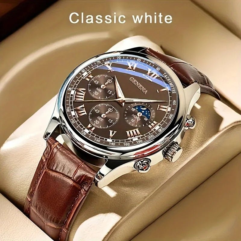 SENOlig Montre Quartz Étanche Homme - Luxe Lumineux Sport Business - FoytiShop