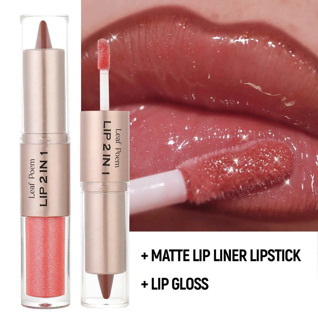 Stylo à Lèvres Dégradé 2 en 1 - Effet Ombré - FoytiShop