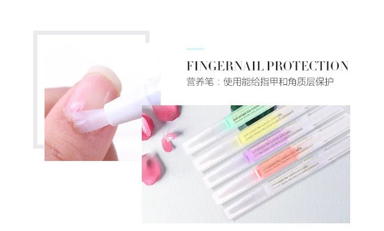 Stylo Huile Nutritionnelle pour Ongles 5ml - Soin Cuticules - FoytiShop