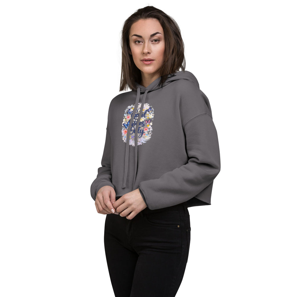 Sweat à Capuche Crop - Top Femme Confortable - FoytiShop