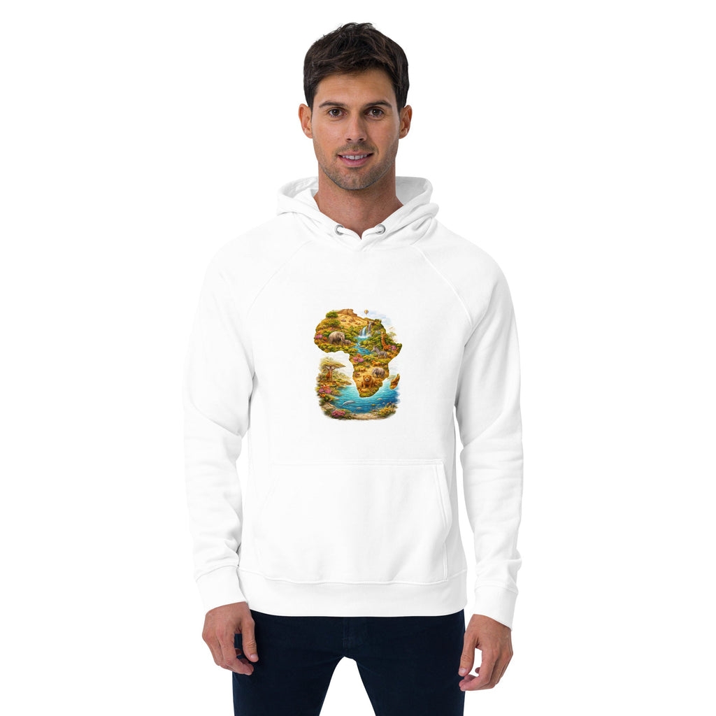 Sweat à capuche écologique Raglan unisexe - FoytiShop