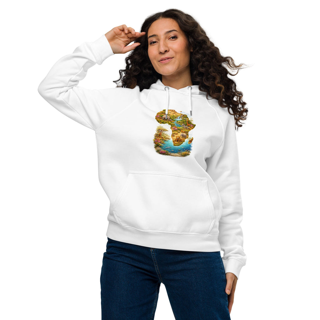 Sweat à capuche écologique Raglan unisexe - FoytiShop