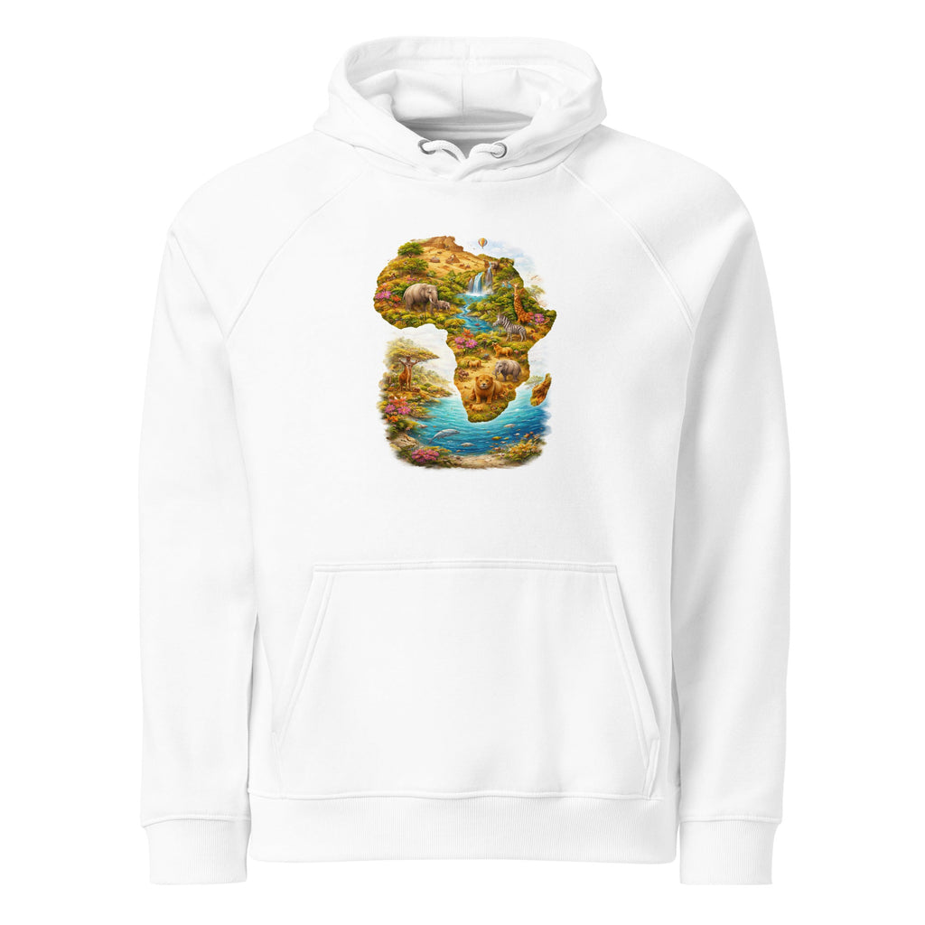 Sweat à capuche écologique Raglan unisexe - FoytiShop