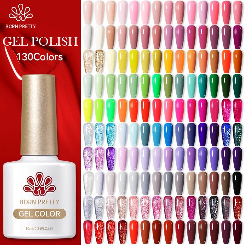 Vernis Gel 10ml - 130 Couleurs Disponibles - FoytiShop