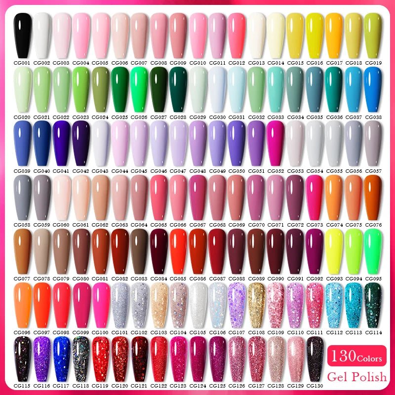 Vernis Gel 10ml - 130 Couleurs Disponibles - FoytiShop