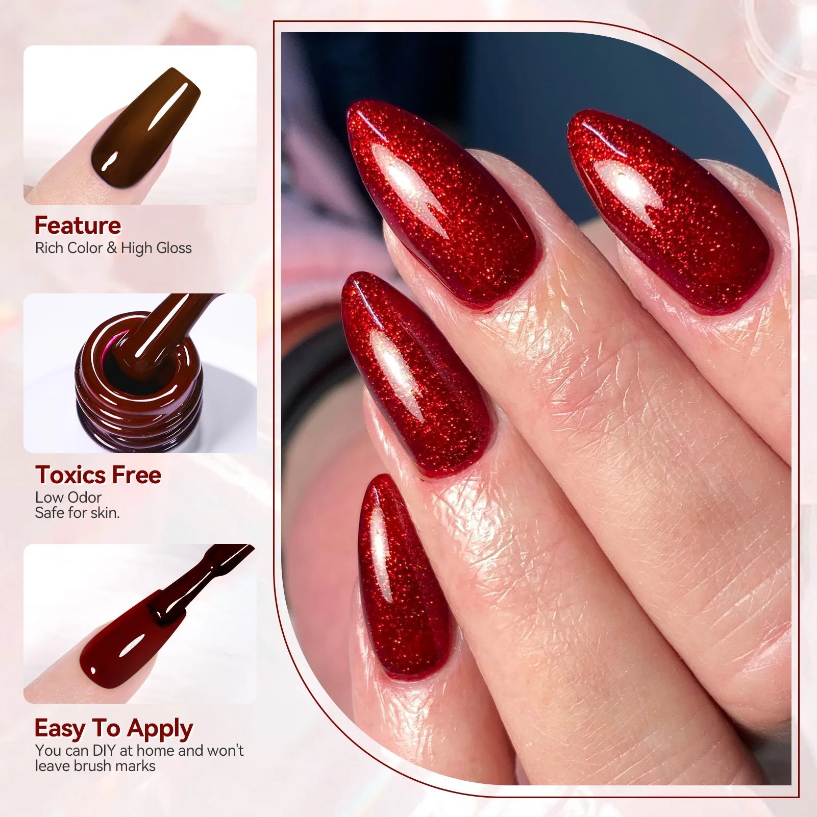 Vernis Gel 10ml - 130 Couleurs Disponibles - FoytiShop