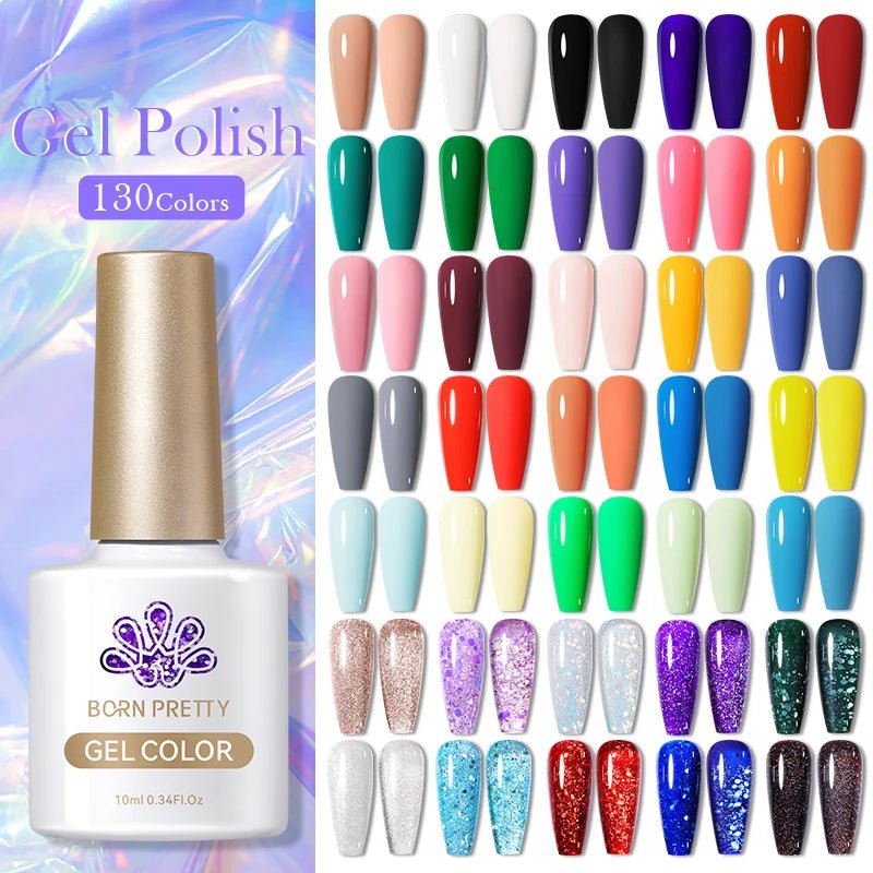 Vernis Gel 10ml - 130 Couleurs Disponibles - FoytiShop