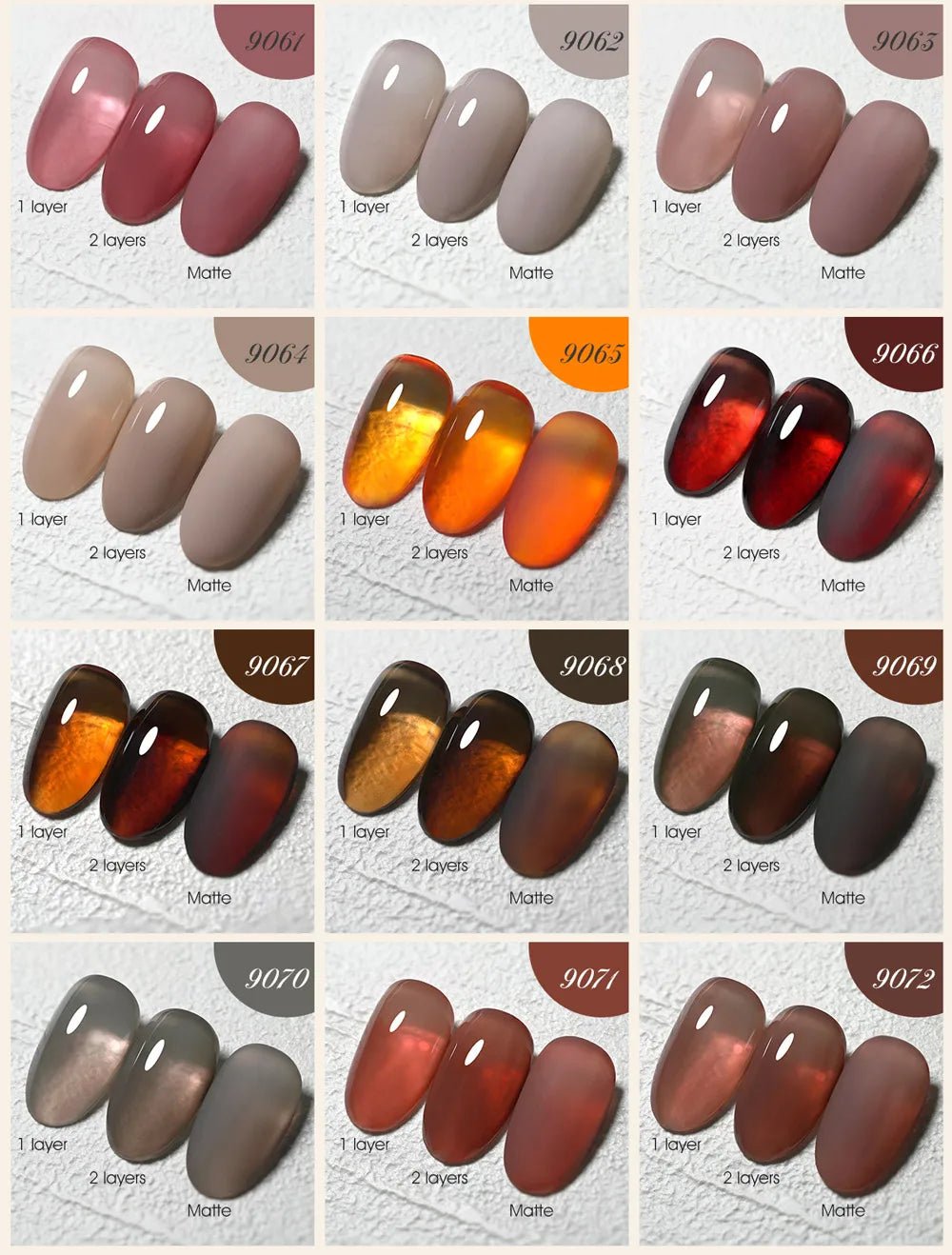 Vernis Gel Automne Hema Free - Collection Saison - FoytiShop