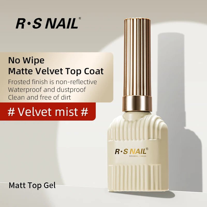 Vernis Gel Velours Mat 10g - Couche de Finition - FoytiShop